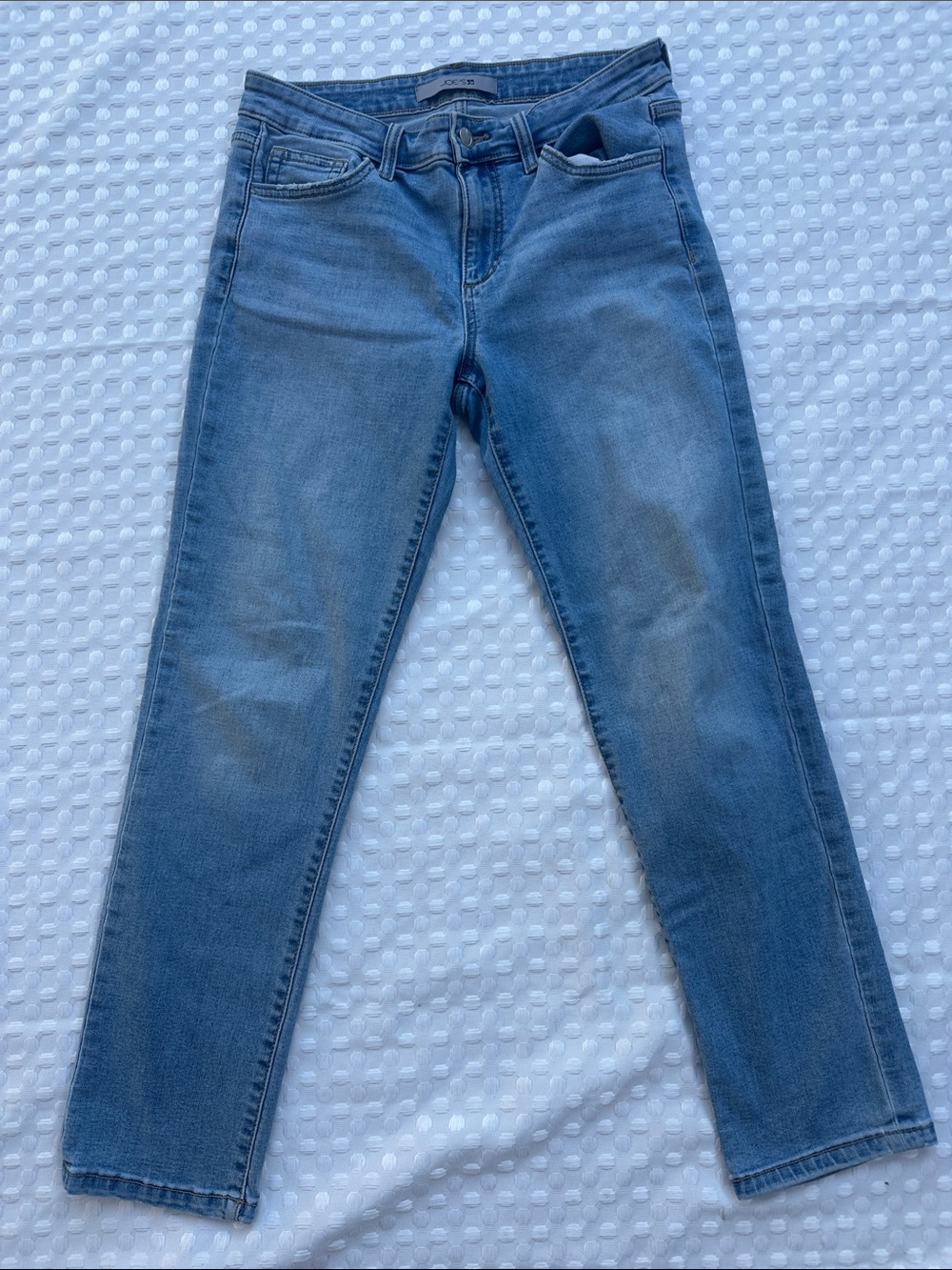 Joe's Jeans Straight-Leg Women's Denim in Light Blue Wash Size 28